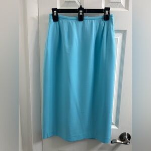 Turquoise Skirt